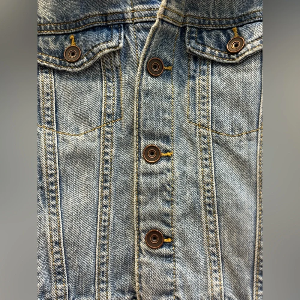 Kids Unisex Denim Jacket size 3T, 100% Cotton from The Children’s Place - Picture 4 of 6